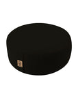 Black meditation cushion