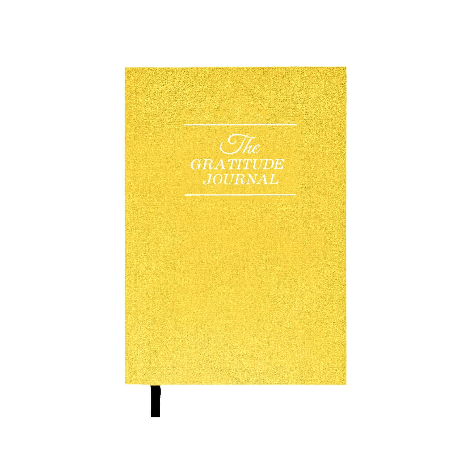 Gratitude Journal - Daily Diary in Yellow