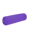 Round Yoga Bolster in purple